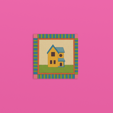 Haunted House Art Print