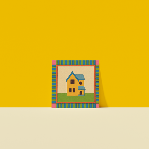 Haunted House Art Print