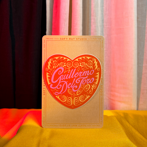 Favorite Director Heart Sticker