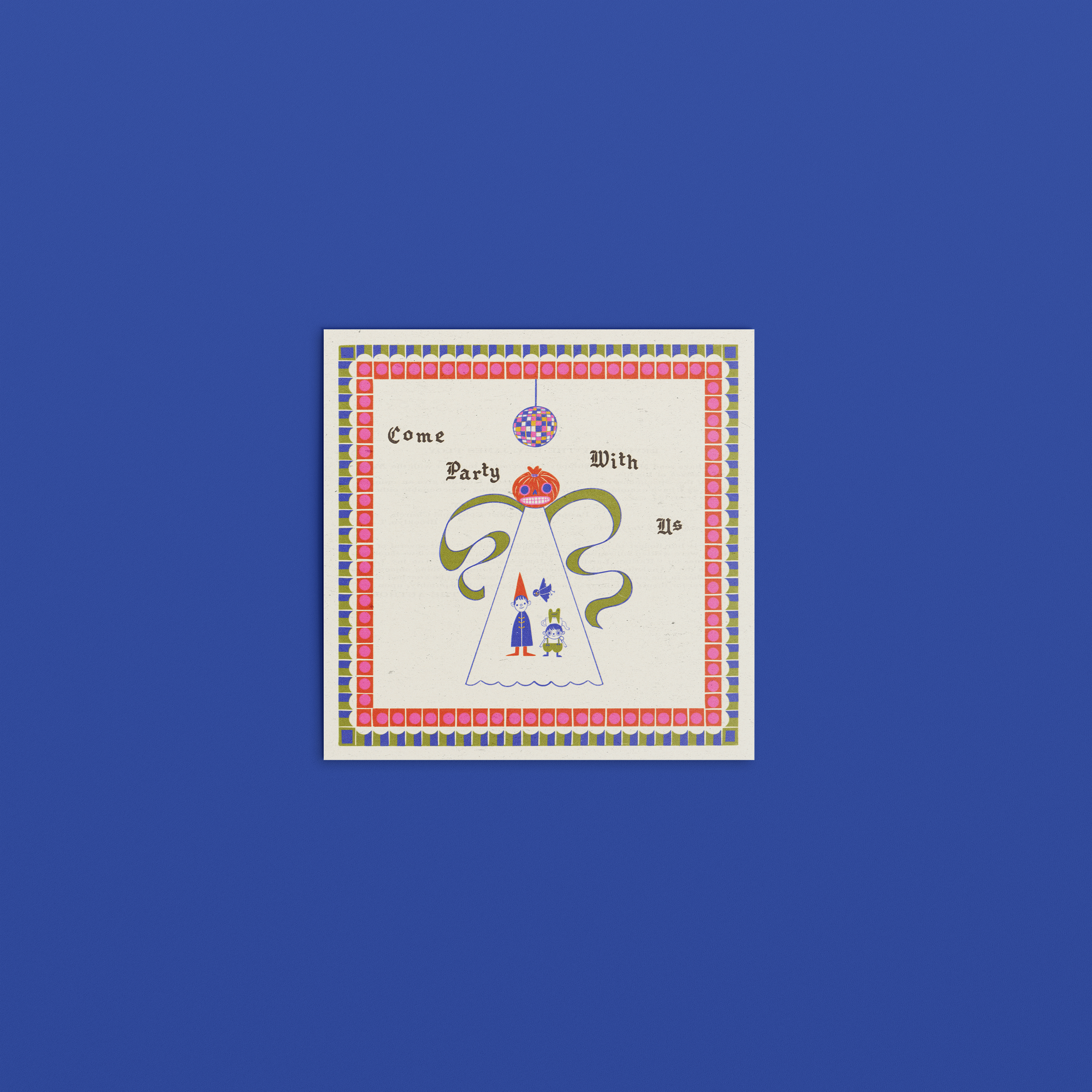 Come Party Art Print