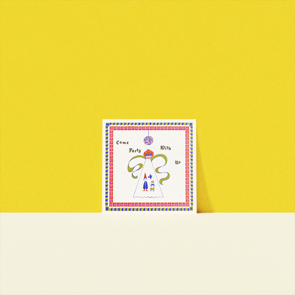 Come Party Art Print