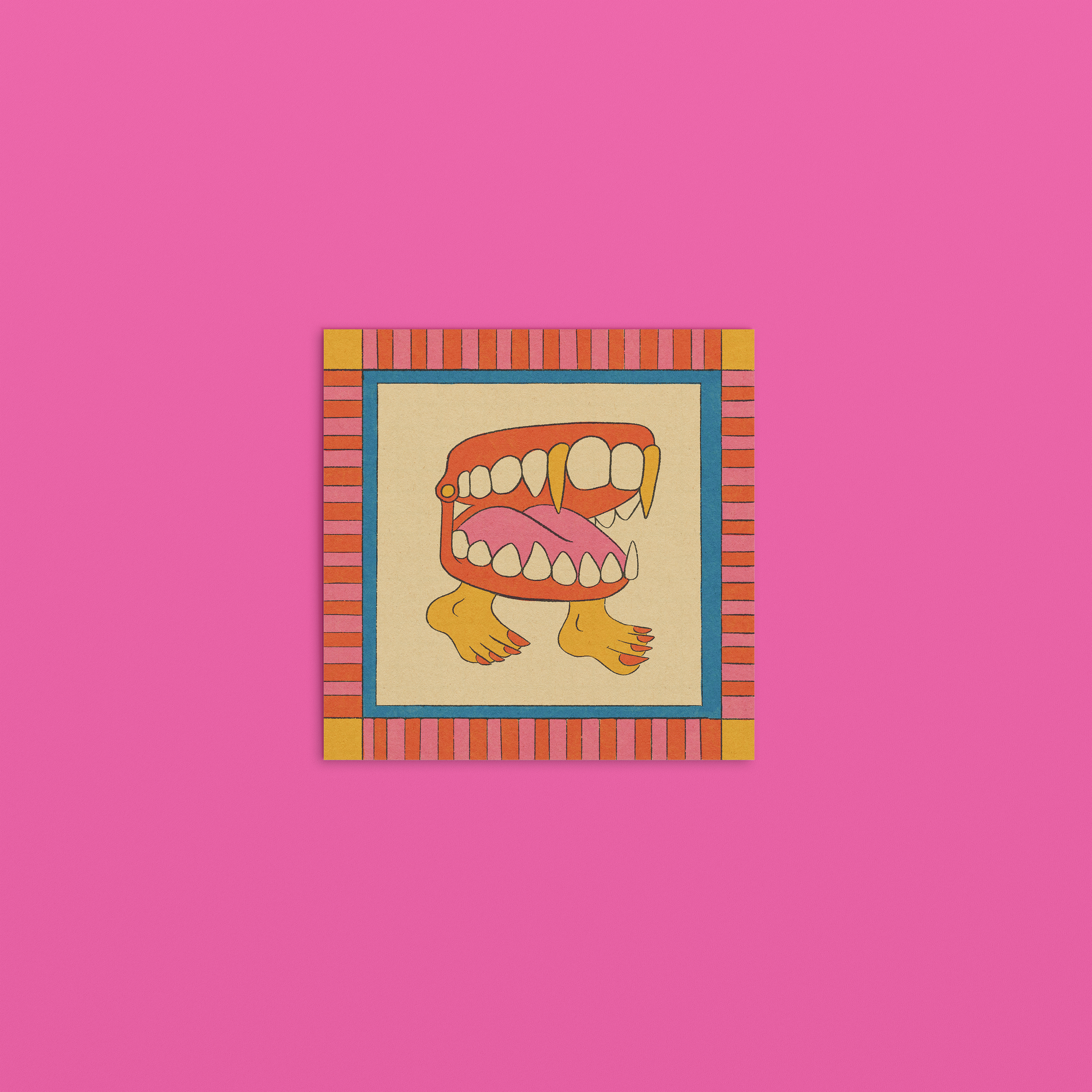 Demon Teeth Art Print