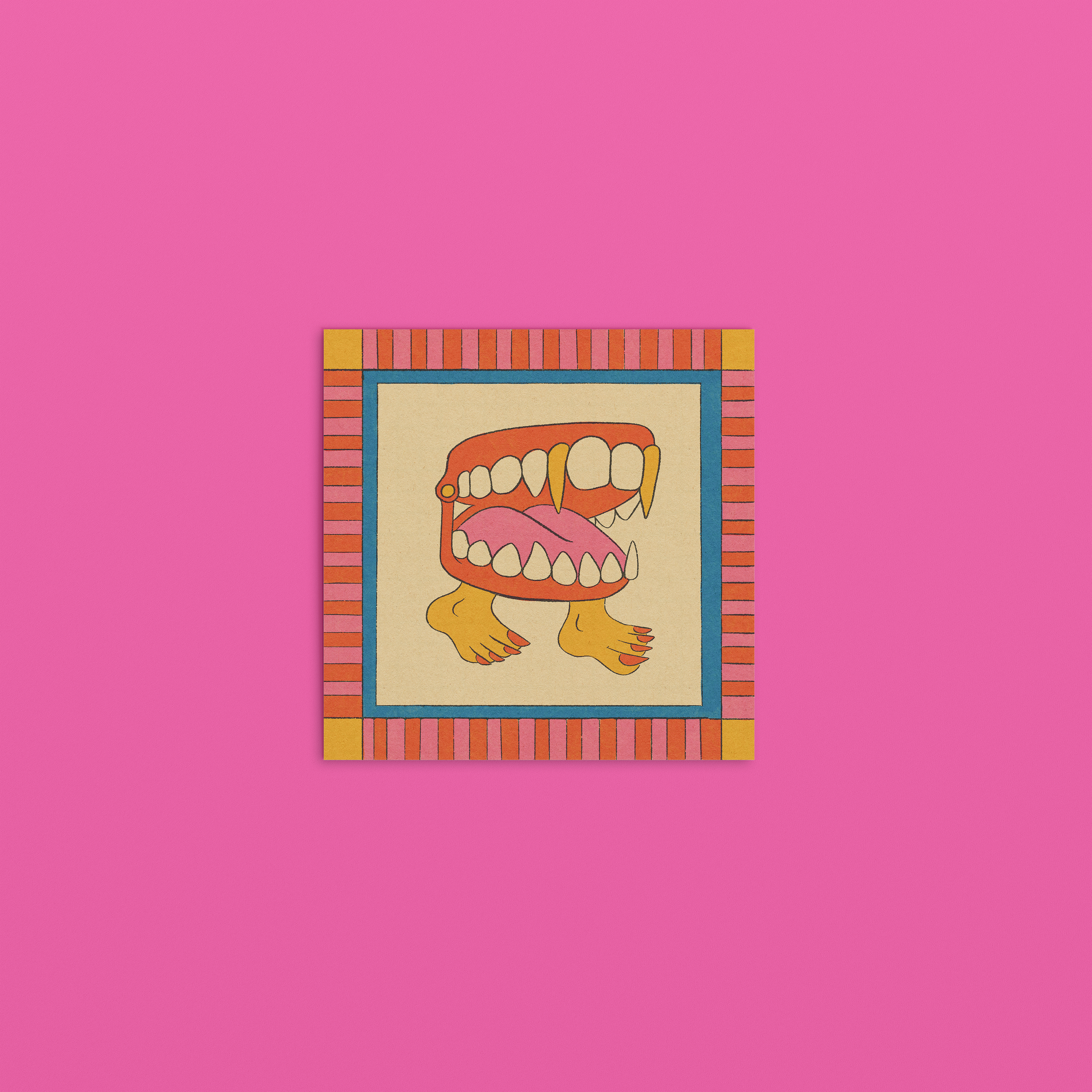 Demon Teeth Art Print