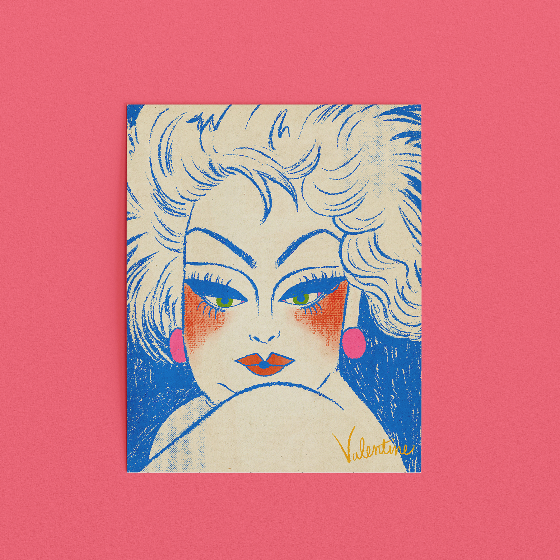 Divine Beauty Art Print