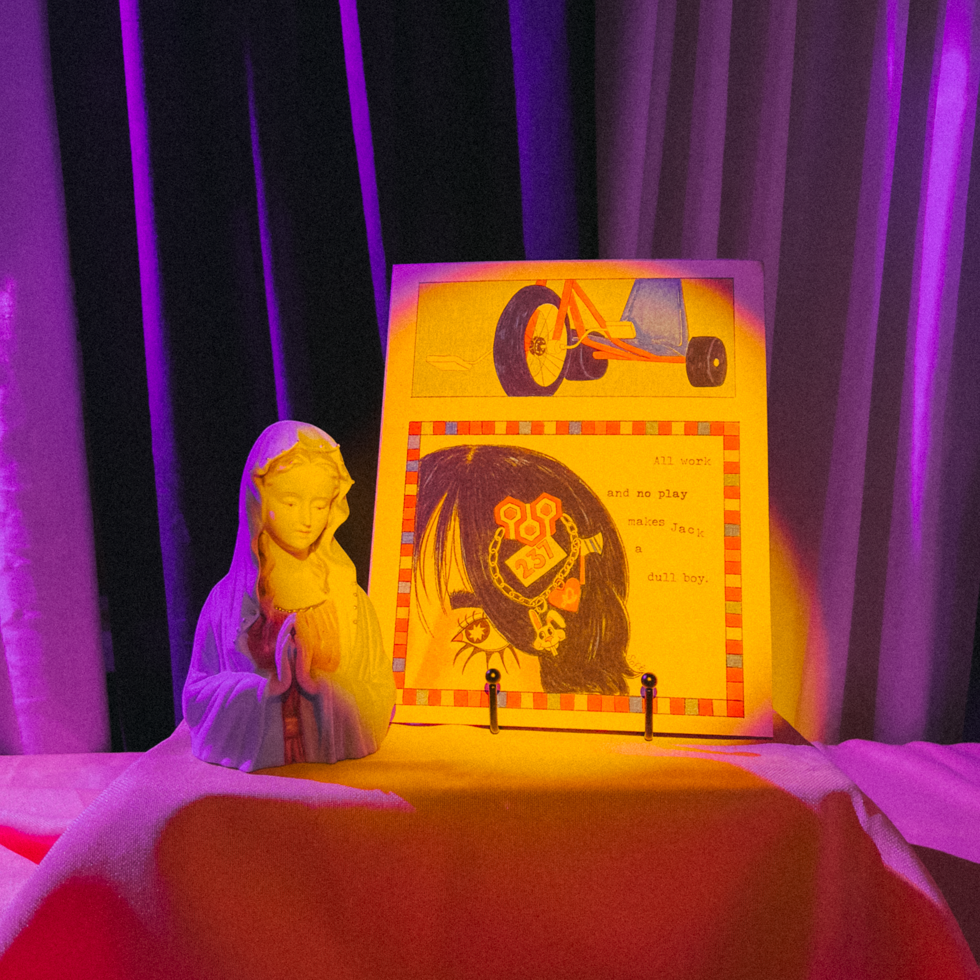 Jacks A Dull Boy Art Print