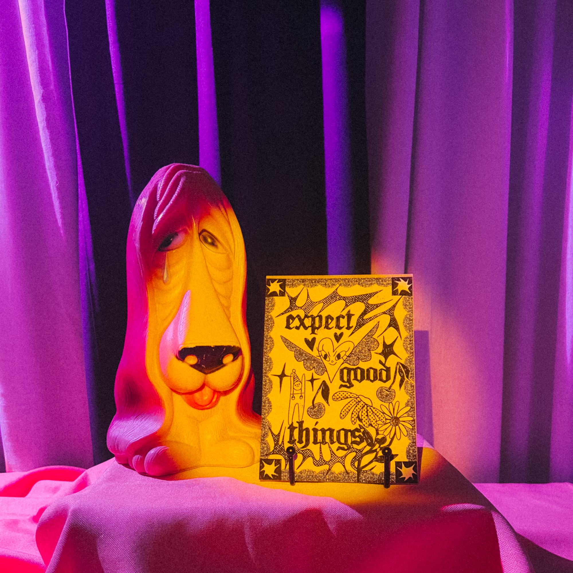 Expect Good Things Art Print