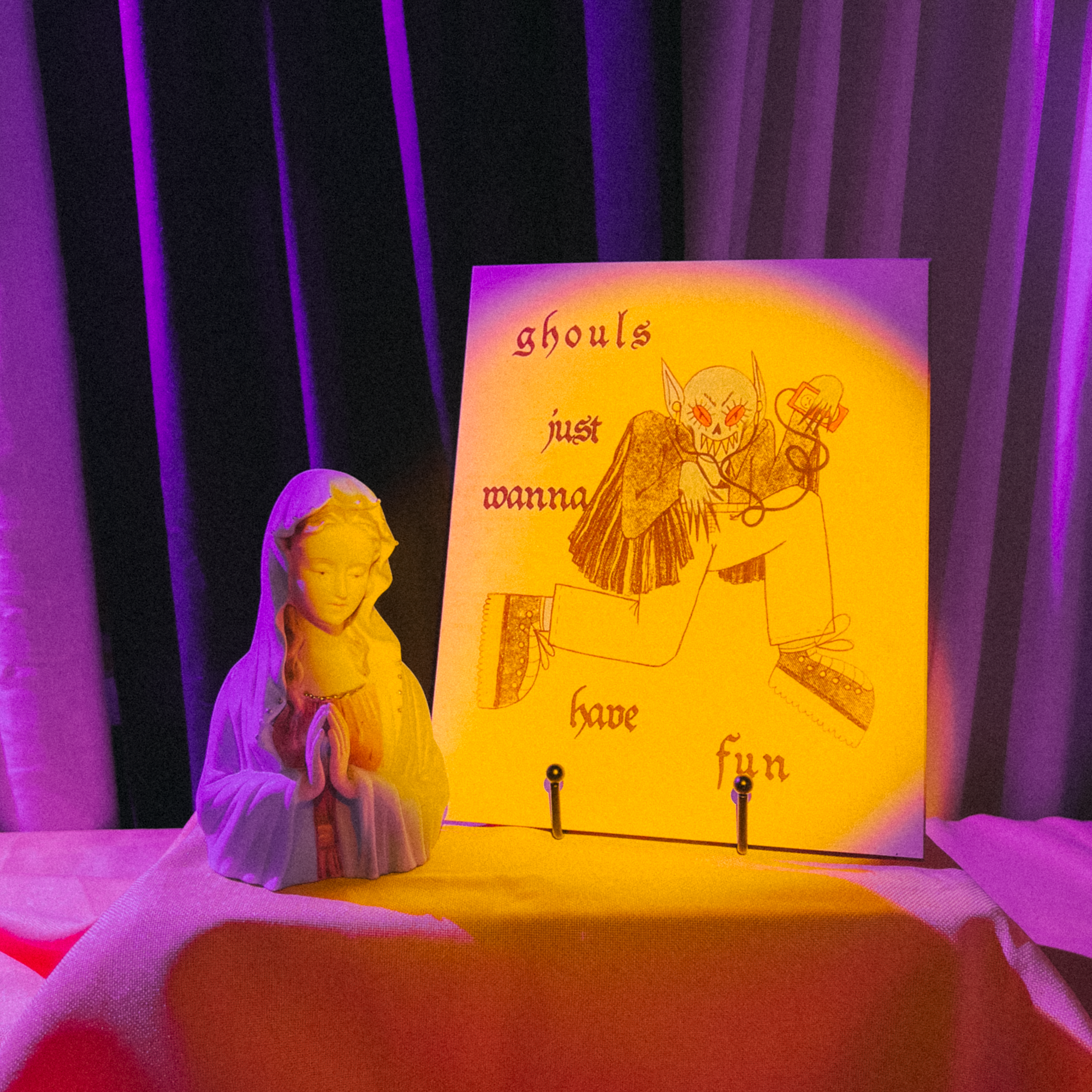 Ghouls Wanna Have Fun Art Print