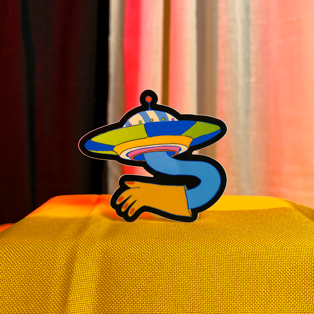 Juno's Abduction Sticker