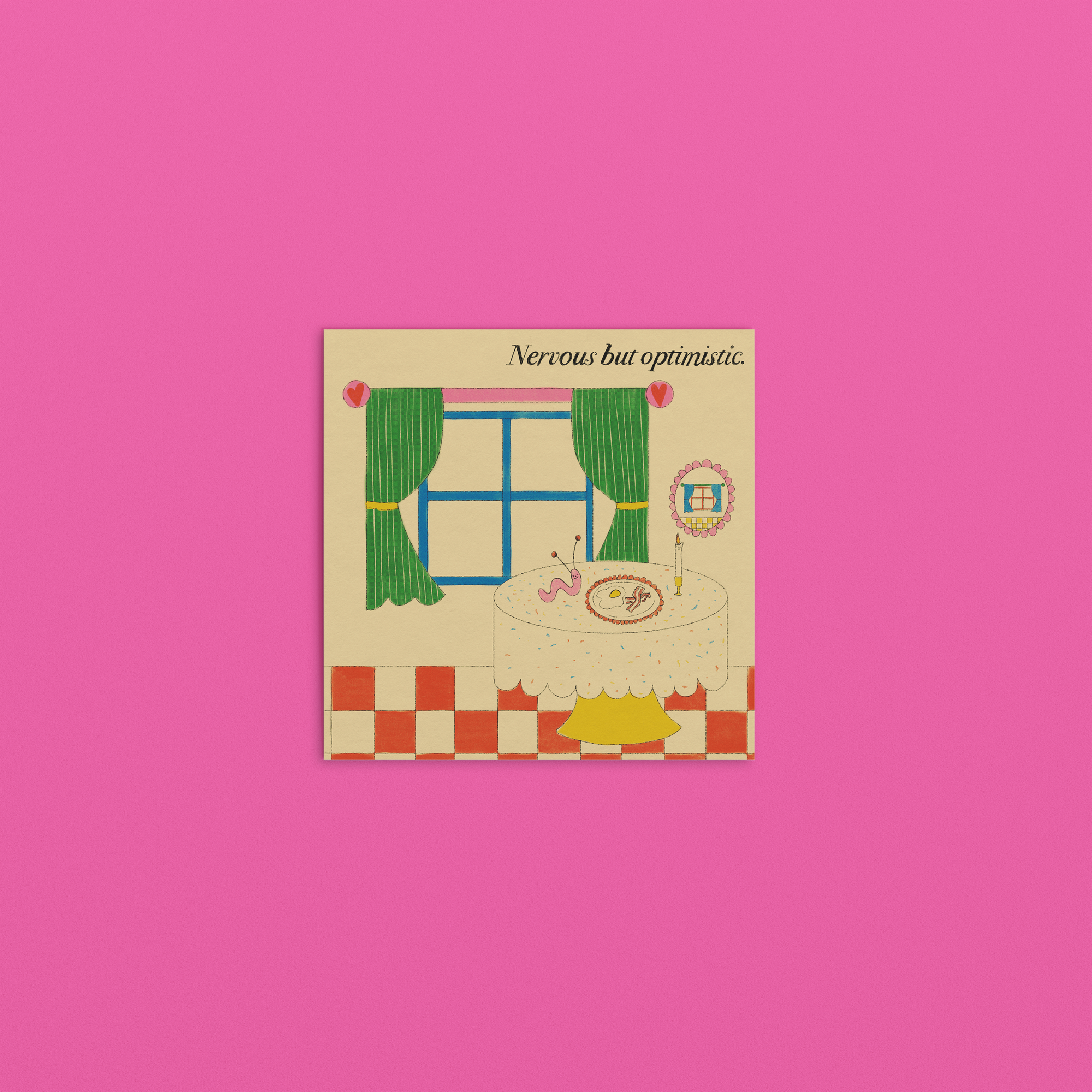 Nervous & Optimistic Art Print