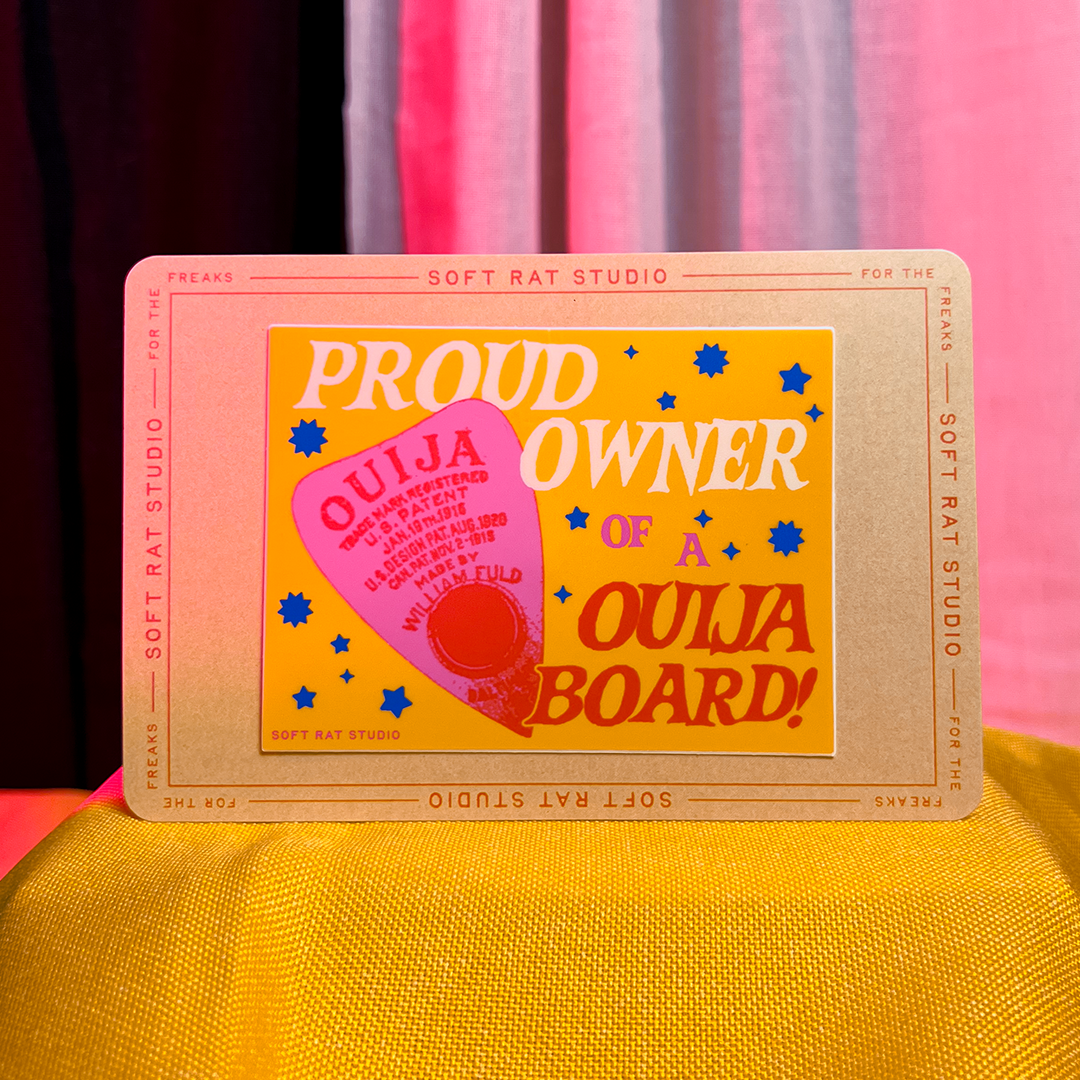 Ouija Board Parent Sticker
