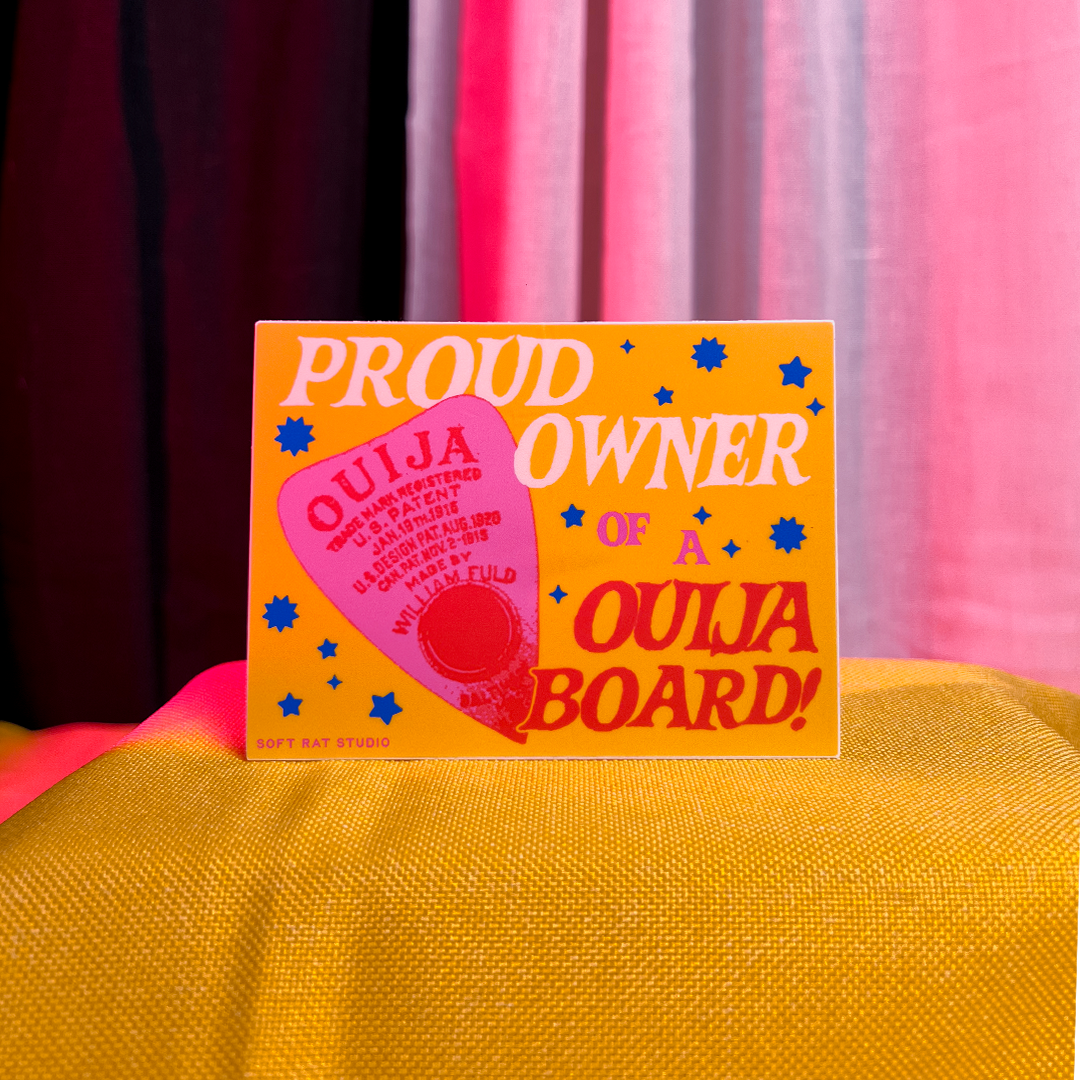 Ouija Board Parent Sticker