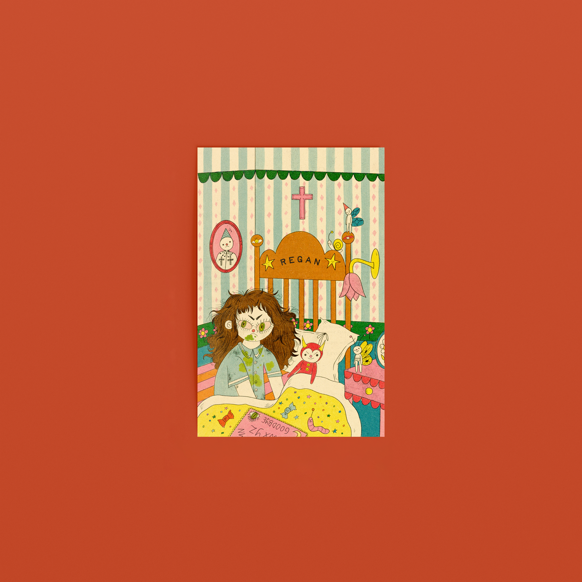 Regan's Sick Art Print