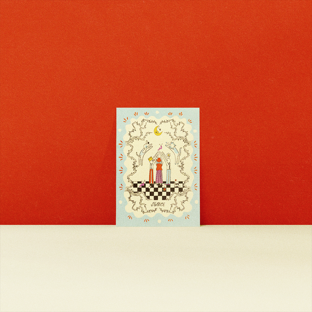 Seance Art Print