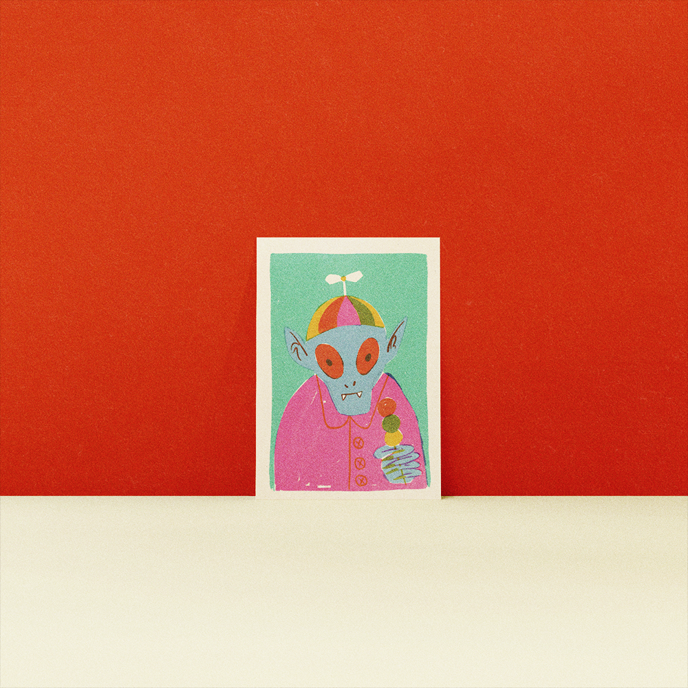 Silly Snack I Art Print