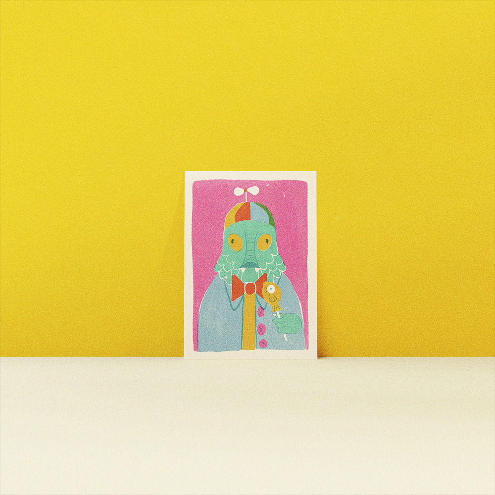 Silly Snack II Art Print