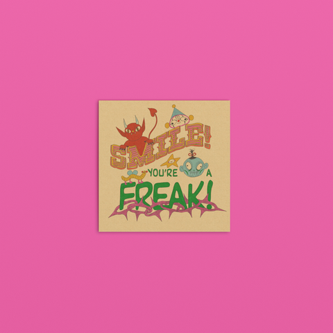 Smile Freak Art Print