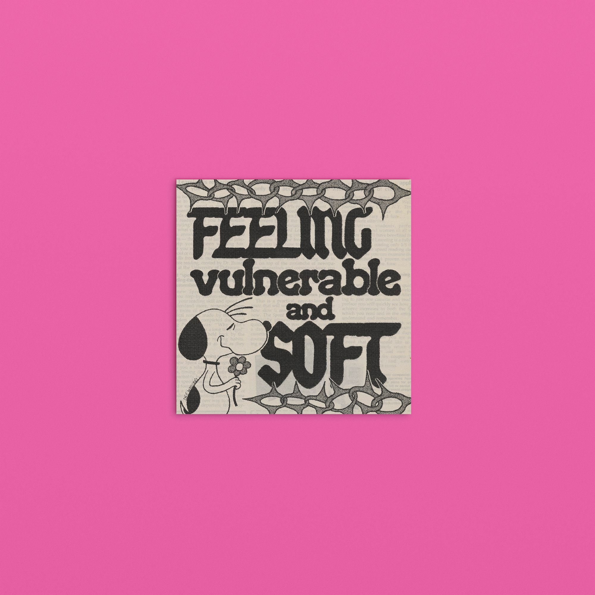 Feeling Vulnerable Art Print