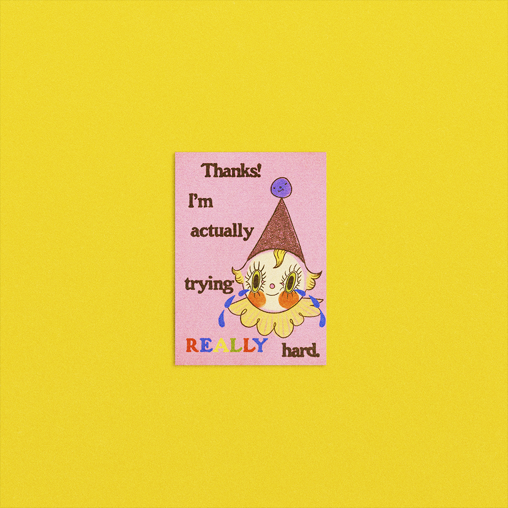 Thanks Art Print