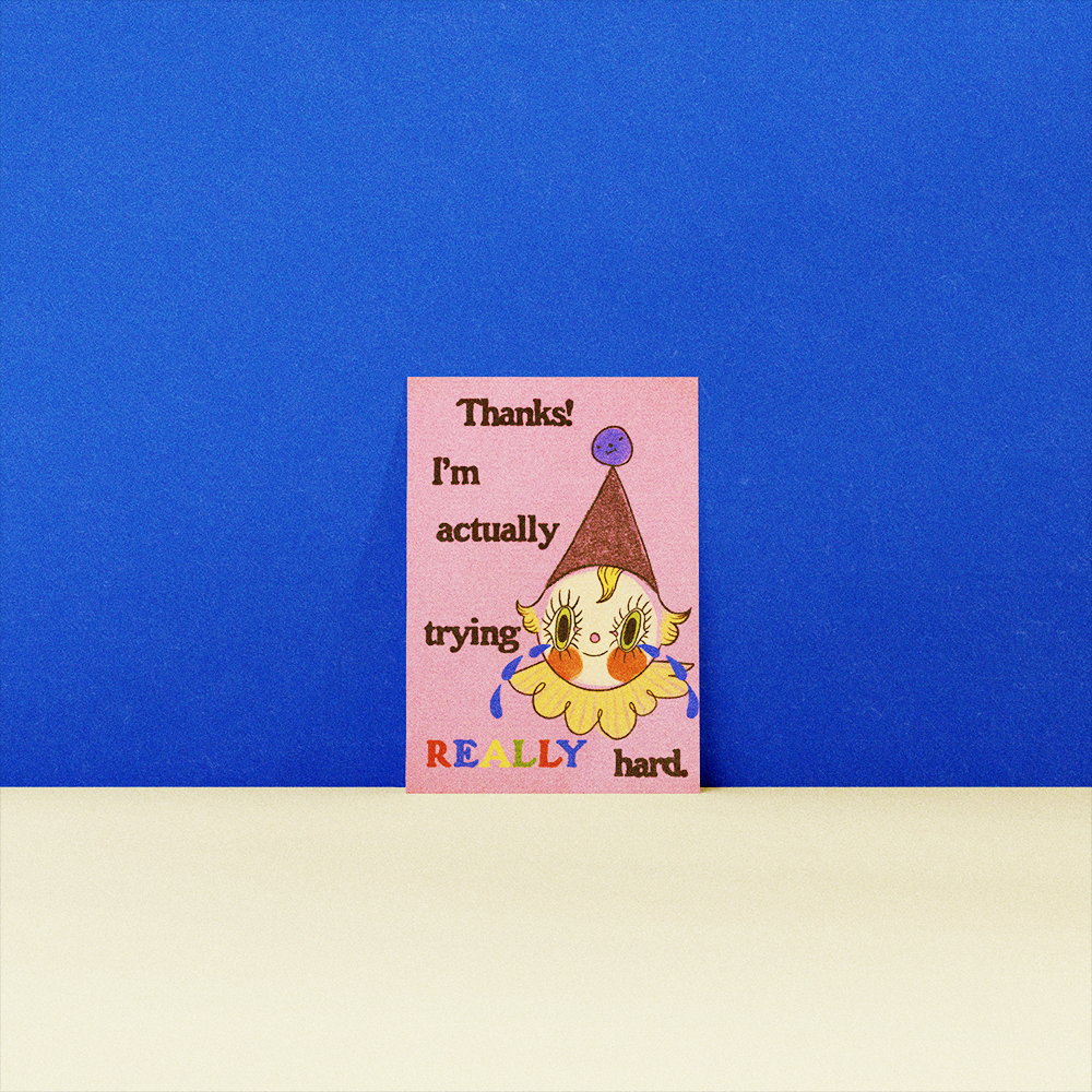 Thanks Art Print