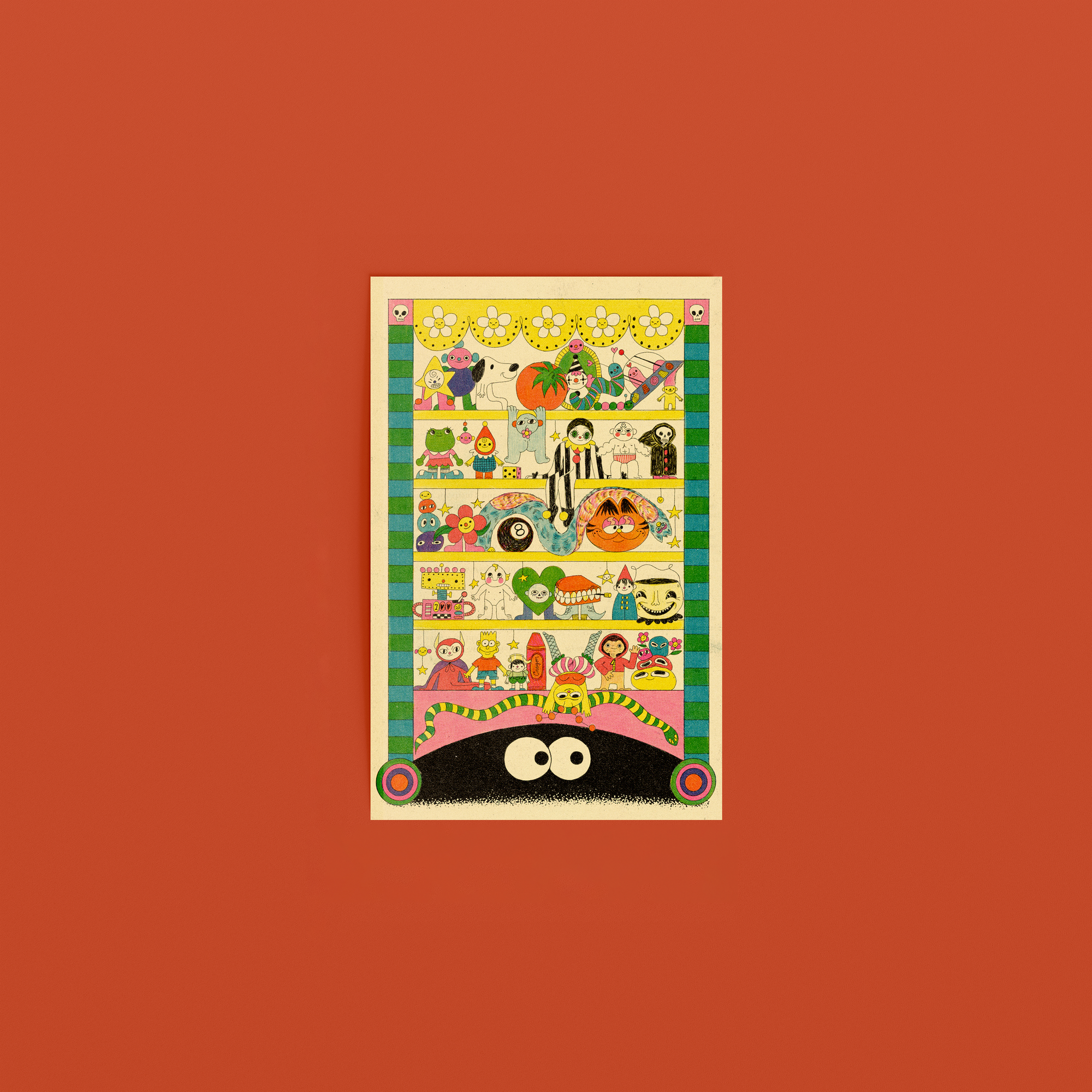 Trinket Shelf Art Print