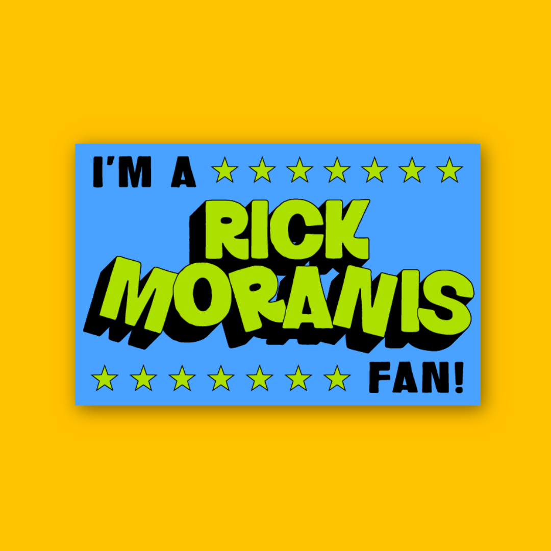 Rick Moranis Fan Sticker