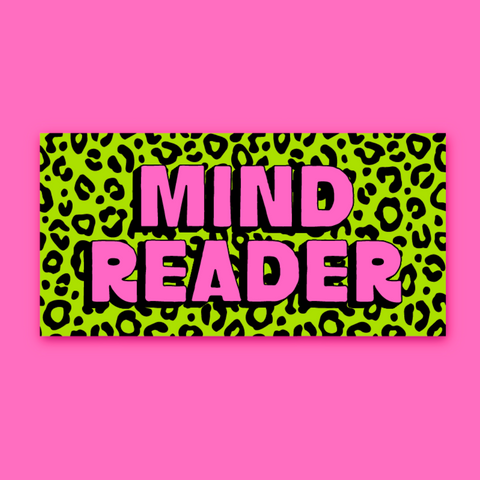 Mind Reader Sticker