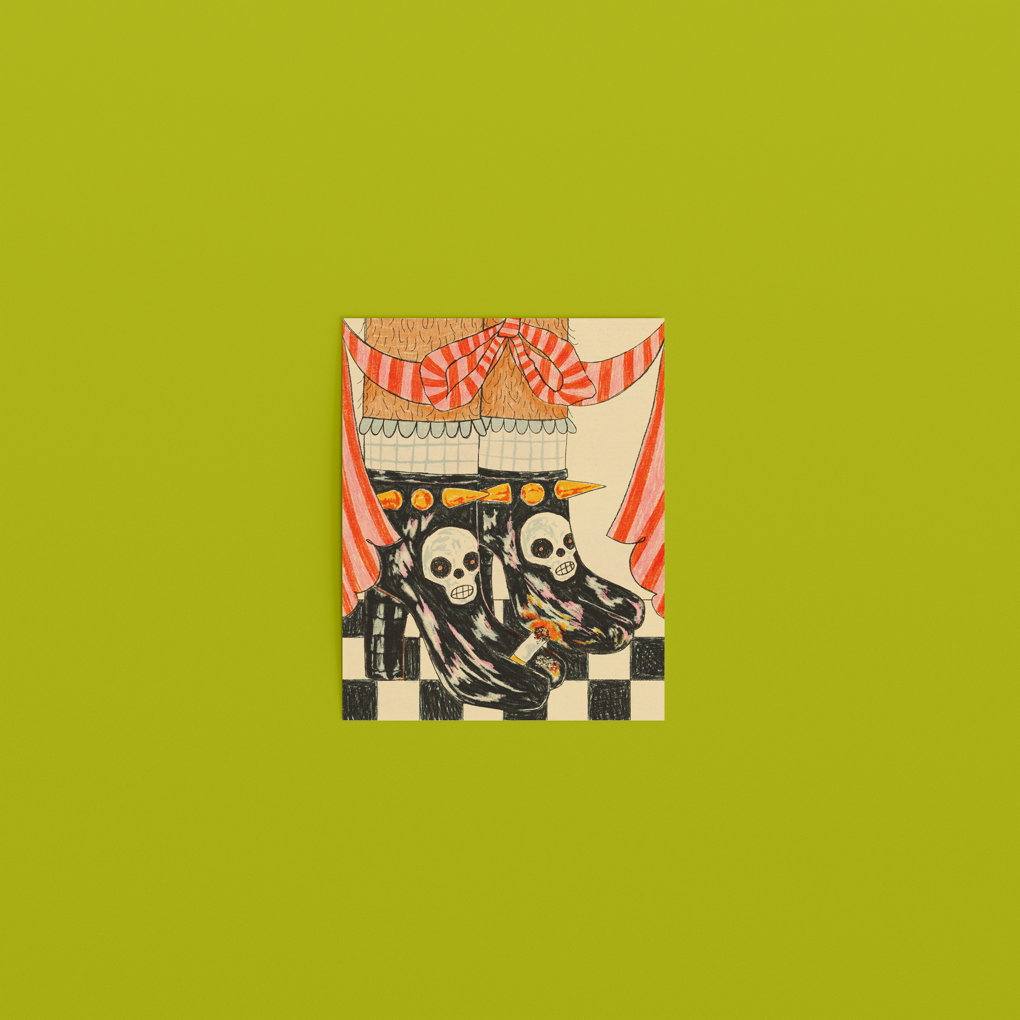 Waiting In Purgatory Art Print