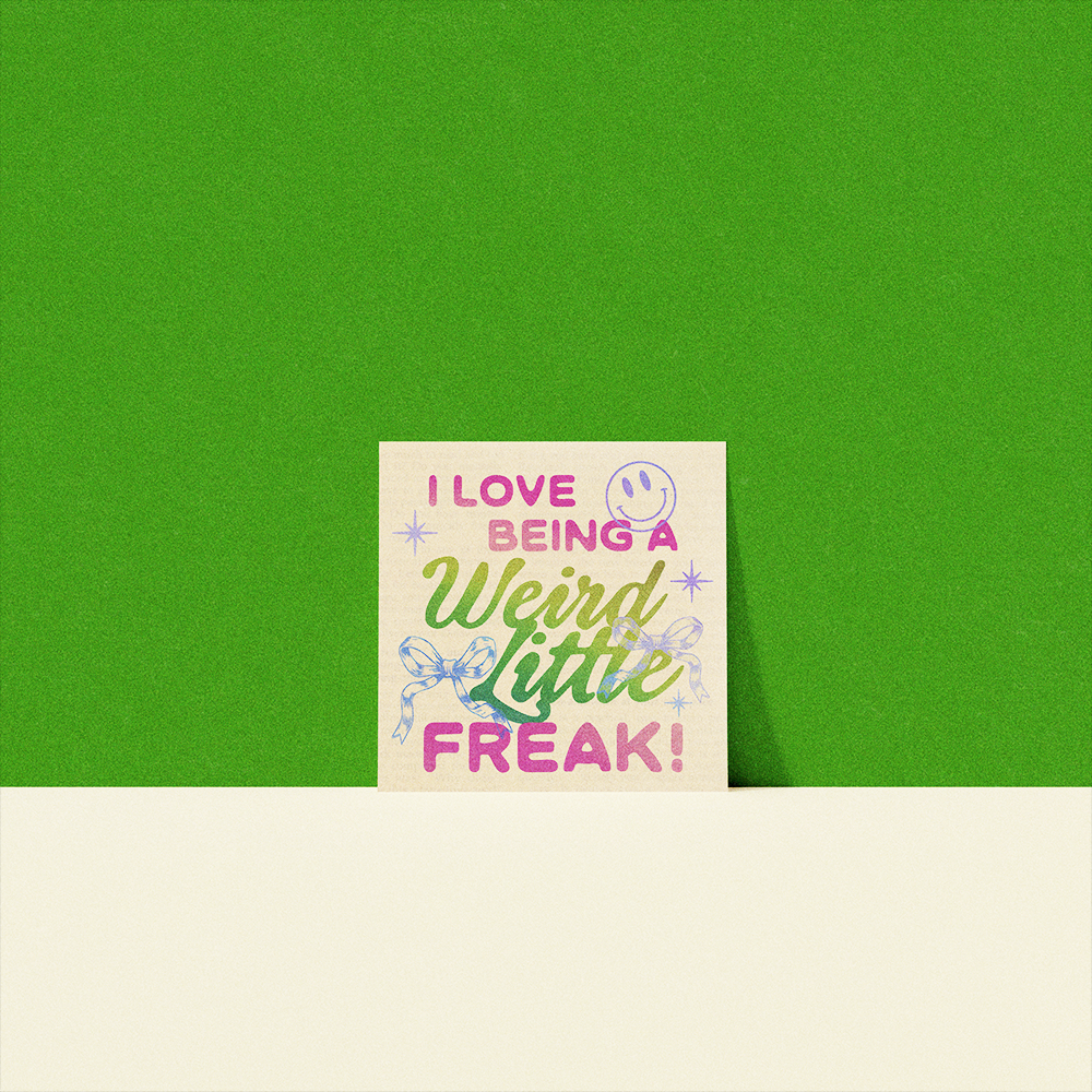 Weird Little Freak Art Print