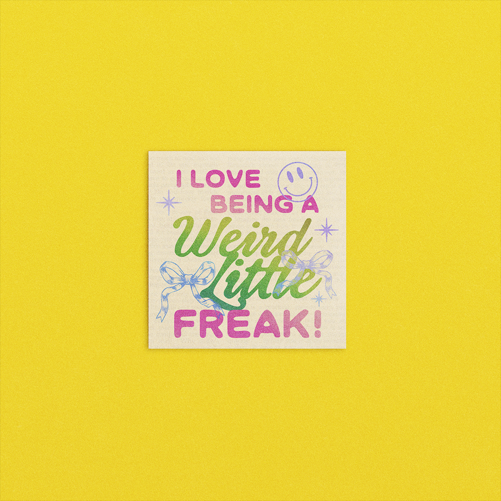 Weird Little Freak Art Print