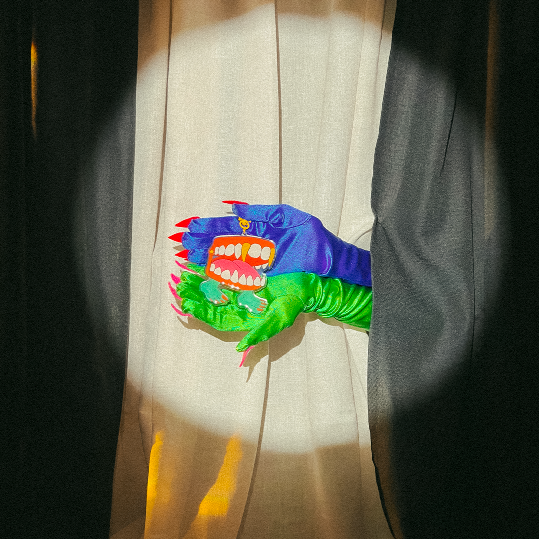 Demon Teeth Keychain