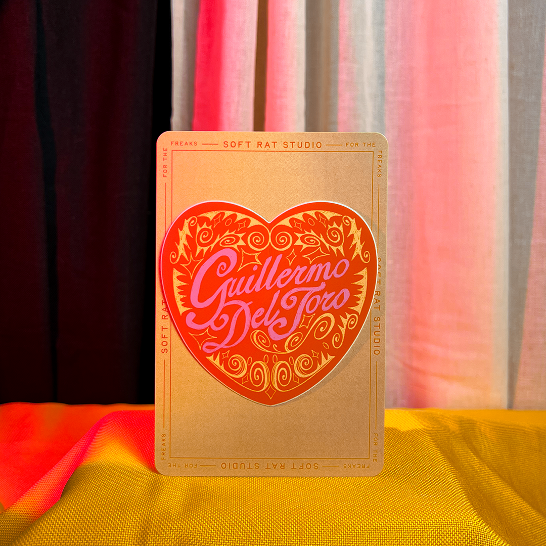 Favorite Director Heart Sticker