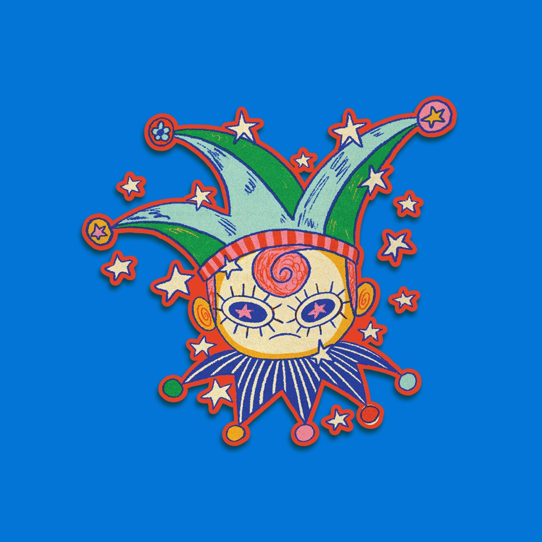 Midsommar Icon Sticker
