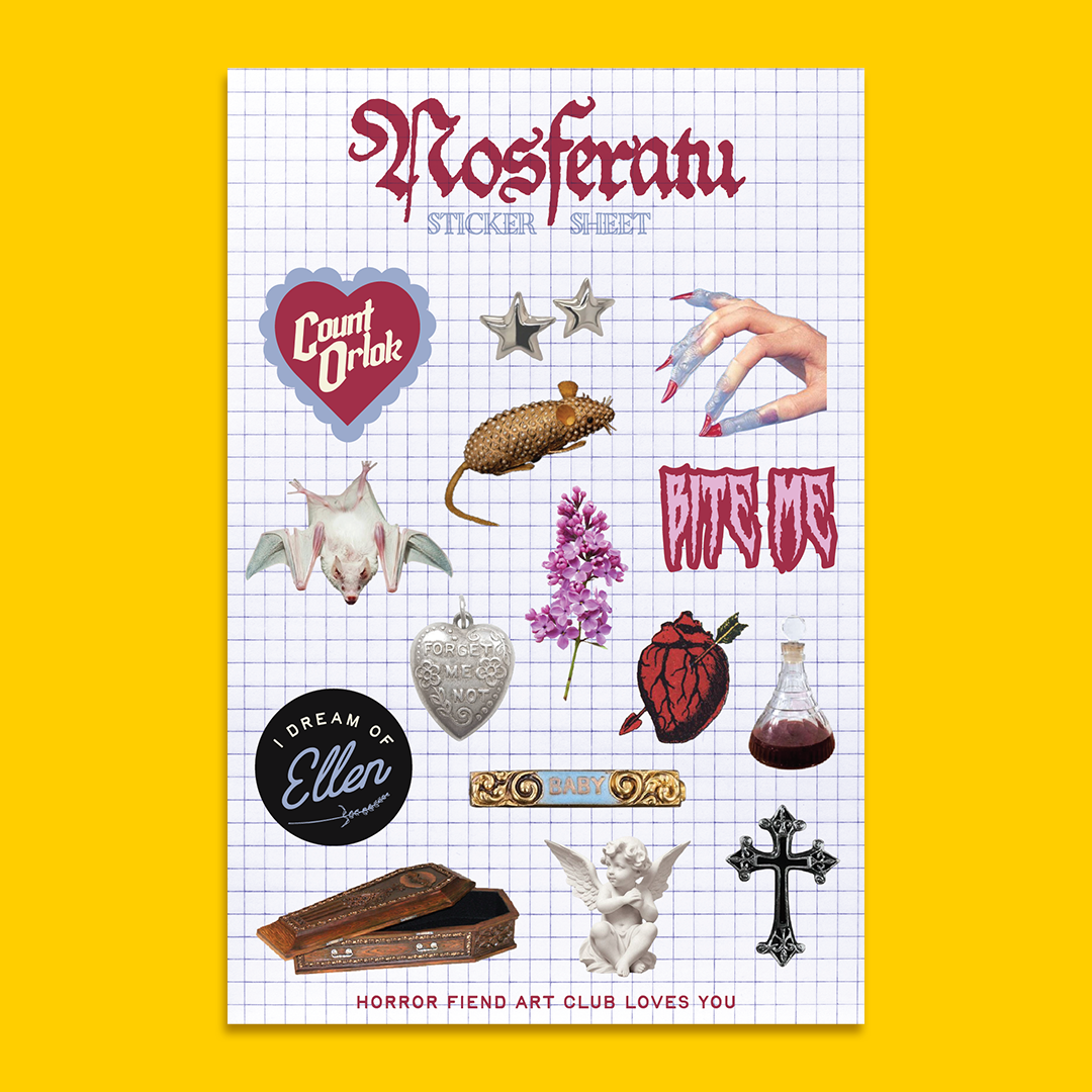 Nosferatu Sticker Sheet