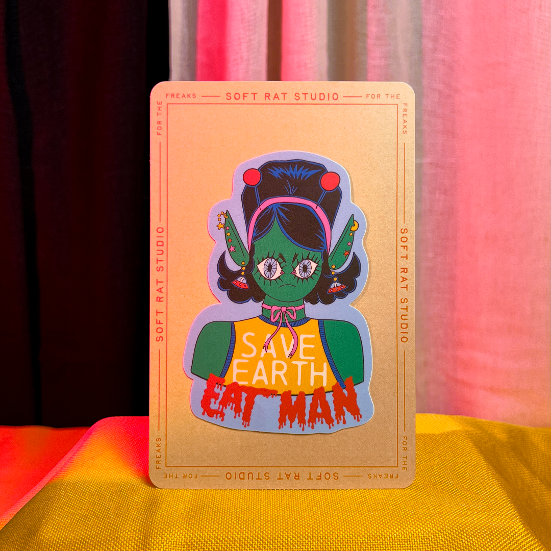 Save Earth Vinyl Sticker