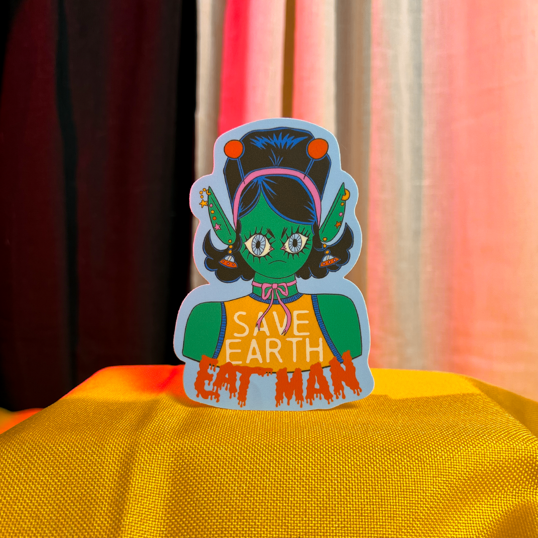 Save Earth Vinyl Sticker