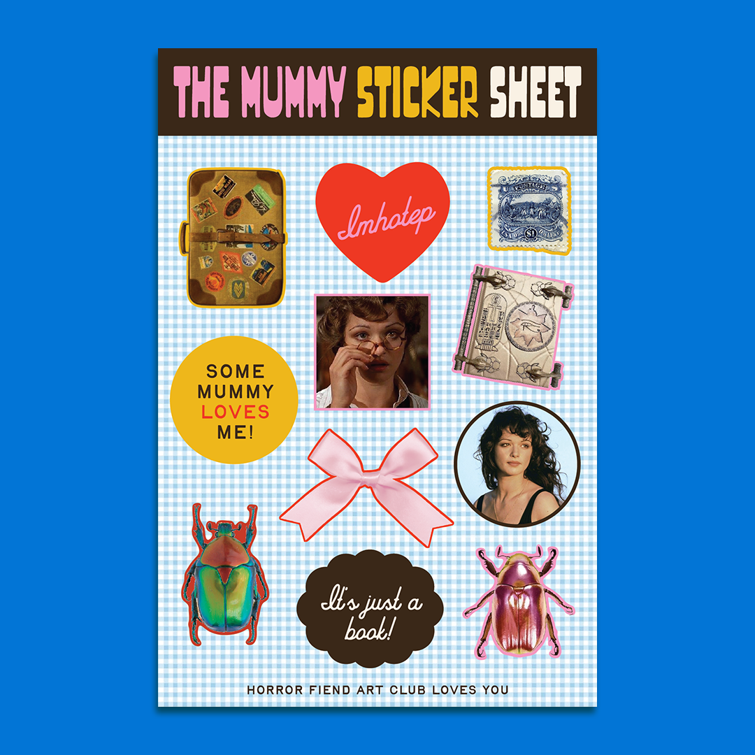 The Mummy Sticker Sheet
